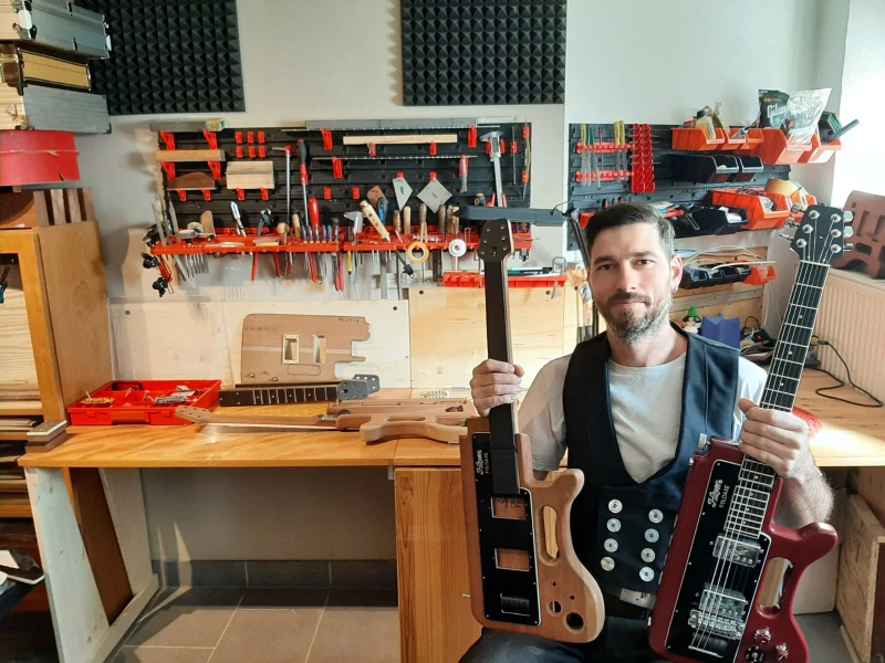 Die Gitarrenwerkstatt von Heier Guitars in Klipphausen – Gitarrenreparatur und Gitarrenbau bei Dresden und Meißen